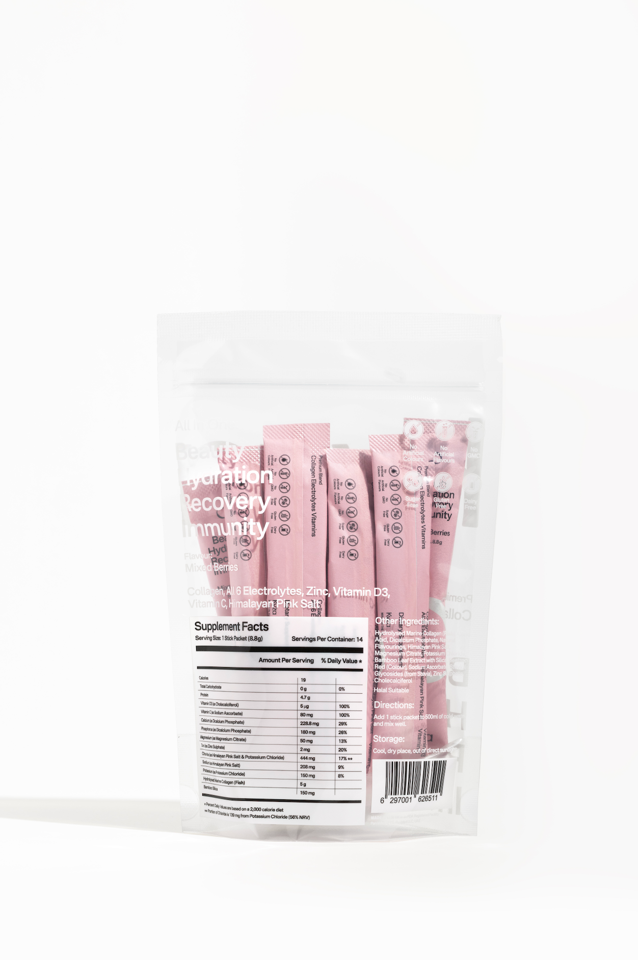 Kyza Drink – Collagen Electrolytes Vitamins (14 x 8.8g)